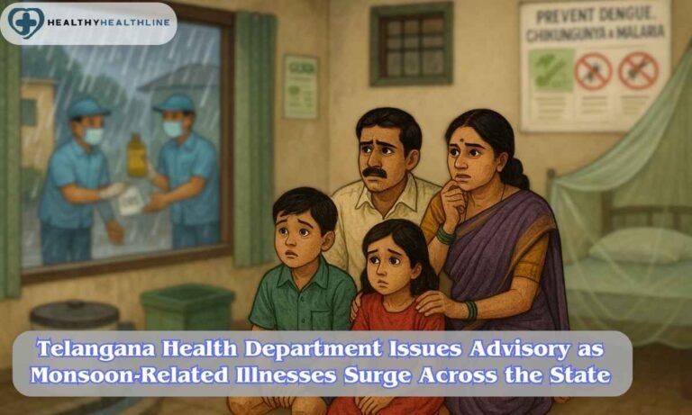 Telangana Health Department Issues Advisory as Monsoon-Related Illnesses Surge Across the State